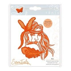 Wykrojnik - Tonic Studios - Ava Indianka piórka