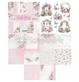 Zestaw papierów do scrapbookingu 20x20 - Scrapandme - Pink Roses