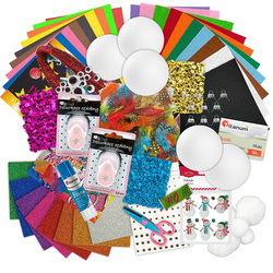 Zestaw kreatywny dla dzieci - miks świąteczny