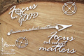 Tekturka Focus on the GOOD - napisy - Scrapiniec