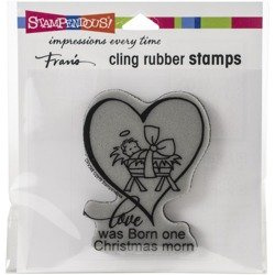 Stempel - Stampendous - Christmas Morn, Jezus w żłóbku