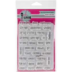 Stempel do plannera - Pink & Main - Life Tasks