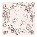 Tekturka - Boho Love - small wreath - mały wieniec