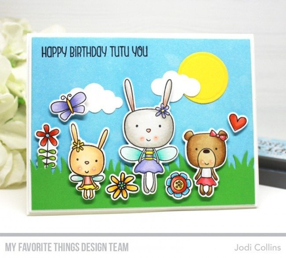 Stempel - My Favorite Things - Tutu Trio - króliczki, miś