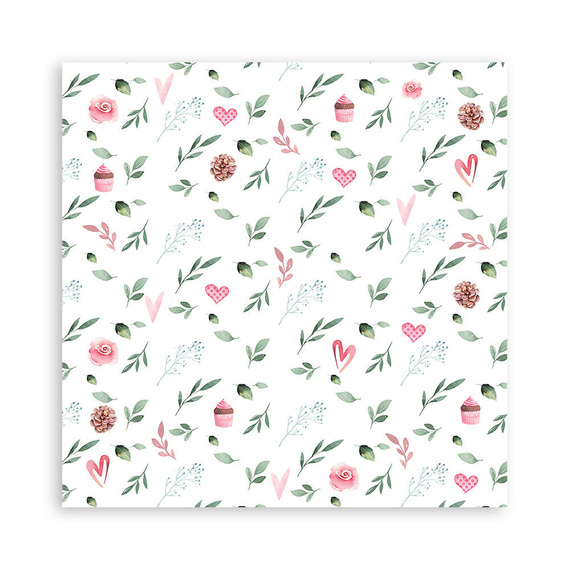 Zestaw papierów do scrapbookingu 30x30 - Stamperia - Christmas Rose