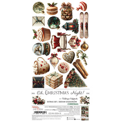 Zestaw dodatków do scrapbookingu - Craft o'clock - Oh Christmas Night - Christmas