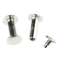 Śruba introligatorska metalowa 10mm srebrna 1szt