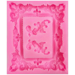 Foremka silikonowa ramka - Pentart