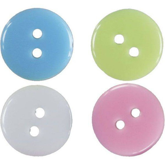 Guziki samoprzylepne 12mm - 66 sztuk