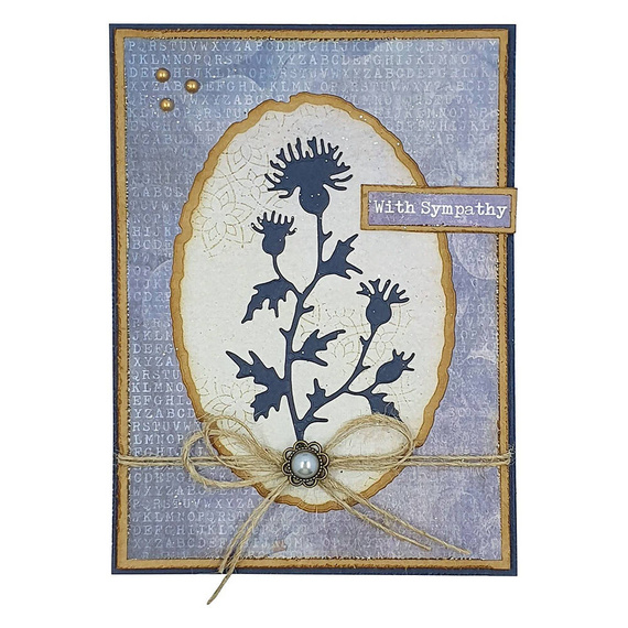 Wykrojnik do papieru - StudioLight - Thistle oset