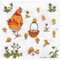 Zestaw serwetek do decoupage Wielkanoc - 10szt