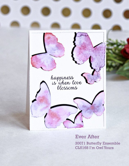 Wykrojnik + stempel - Memory Box - I'm Owl Yours - sowa krasnoludek