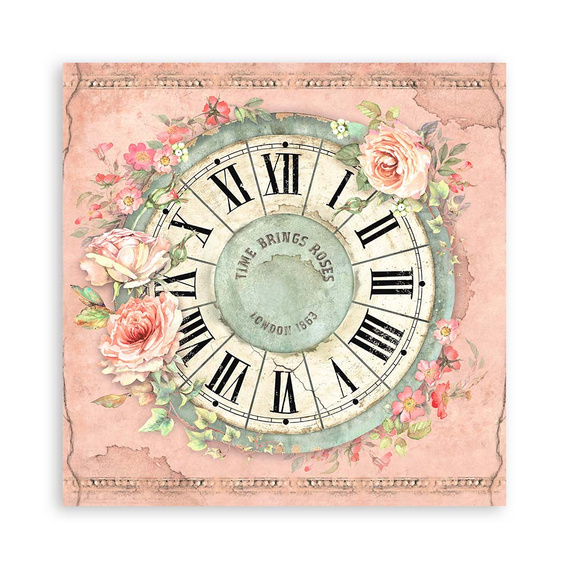 Zestaw papierów do scrapbookingu 30x30 - Stamperia - House of Roses