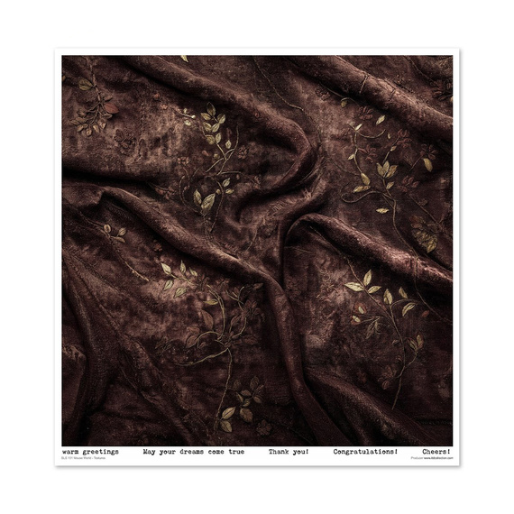 Zestaw papierów do scrapbookingu 30x30 - Mouse World - Textures - Itd Collection