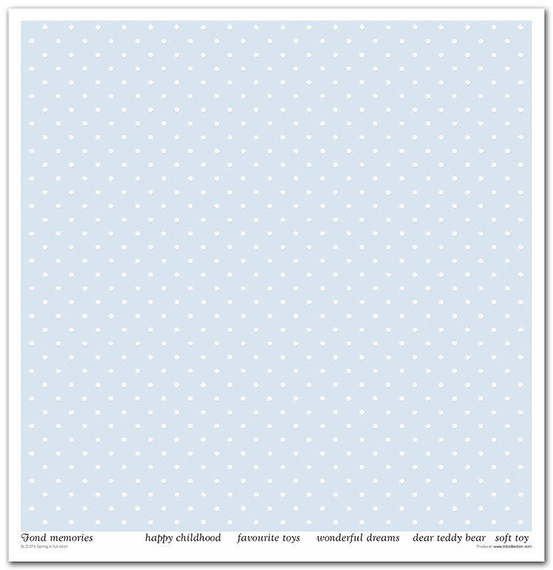 Zestaw papierów do scrapbookingu 30x30 - Itd Collection - Spring in Full Color