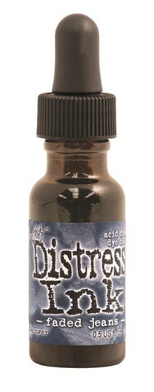 Uzupełniacz do poduszki z tuszem Distress Reinker - Faded Jeans 14 ml