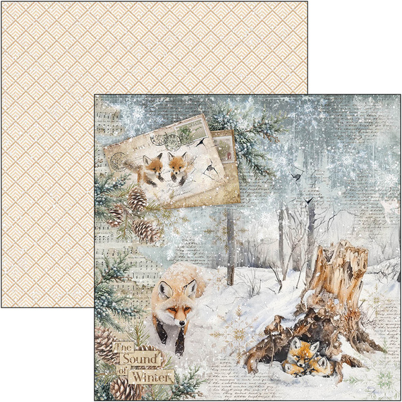 Zestaw papierów do scrapbookingu 30x30cm - Paper Pad - Ciao Bella - Forest Tales