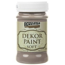 Farba kredowa Dekor Paint czekolada milk-chocolate 100ml - Pentart