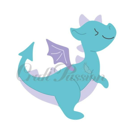 Wykrojnik - Craft Passion - Smoczuś / smok