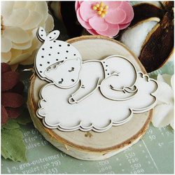 Tekturka - Uroczo i słodko - Dziecko na chmurce - Kreatywna Pracownia