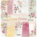 Zestaw papierów do scrapbookingu 30x30 - ScrapAndMe - Sunny Blooms