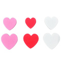 Naklejki z pianki - serca 40 szt.