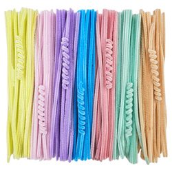 Druciki kreatywne mix pastelowych kolorów - 100szt