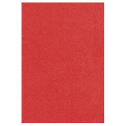 Filc dekoracyjny czerwony A4 - 1szt