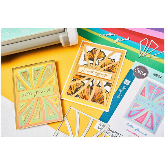 Wykrojnik Sizzix Thinlits - Swank Spirals