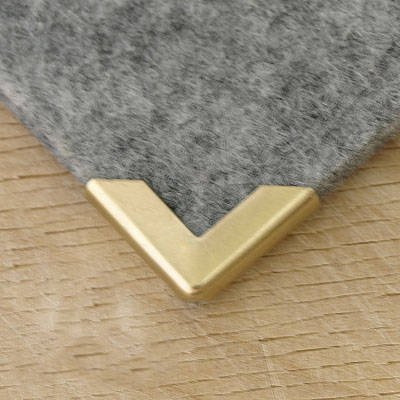 Narożnik metalowy PS16 złoty - 1szt