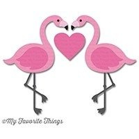 Wykrojnik - Die-namics - Flamingos flamingi