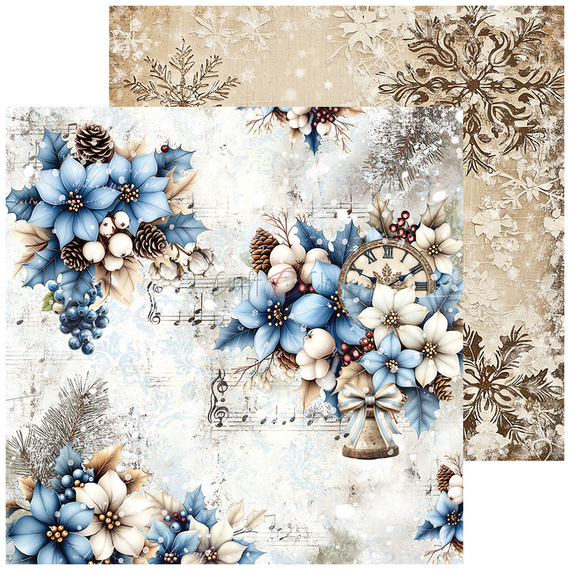 Zestaw papierów do scrapbookingu 15x15 - Craft o'clock - Jolly Season