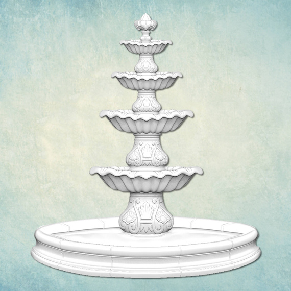 Foremka silikonowa - Prosvet - Fontanna XS