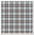 Zestaw papierów do scrapbookingu 30x30 - Scottish style kratka, misie