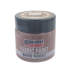 Farba do tkanin - Pentart - brązowa 50ml