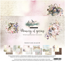 Zestaw papierów 20x20 - Alchemy of Art - Memoris of Spring
