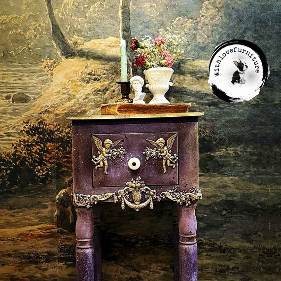 Foremka silikonowa - Prima - Angelic Aura aniołki zawijasy