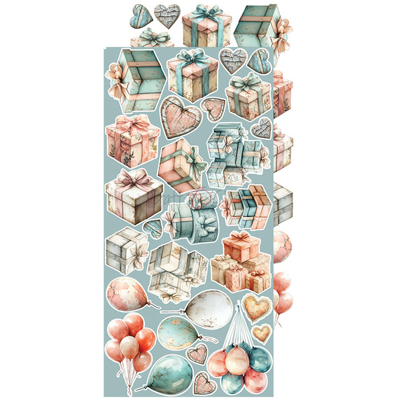 Zestaw dodatków do scrapbookingu - Craft o'clock - Sprites of Harmony - MIX