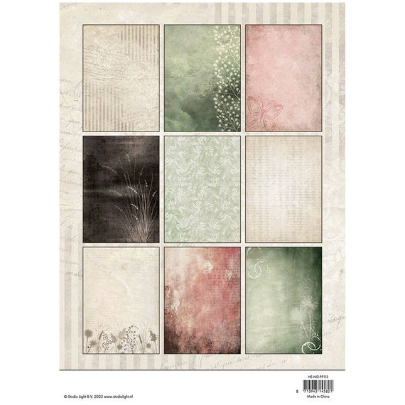 Zestaw papierów do scrapbookingu A4 - Studio Light - Natures Dream