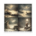 Zestaw papierów do scrapbookingu 30x30 - Mouse World - Winter Journey - Itd Collection