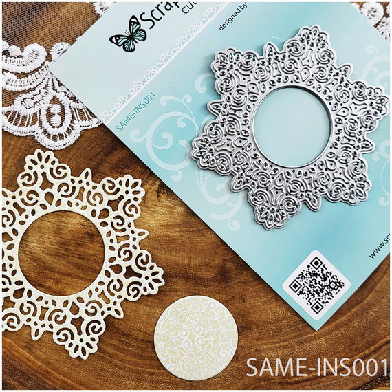 Wykrojnik do papieru - Scrapandme - Serwetka INS001