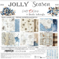 Zestaw papierów do scrapbookingu 20x20 - Craft o'clock - Jolly Season - BASIC