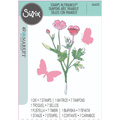 Wykrojnik Sizzix Framelits + stemple - Painted Pencil Botanical by 49 and Market