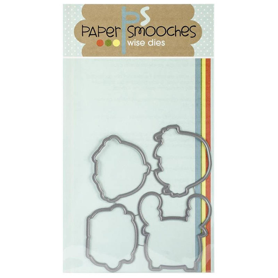 Wykrojnik - Paper Smooches - Chums Pals Icons zwierzątka