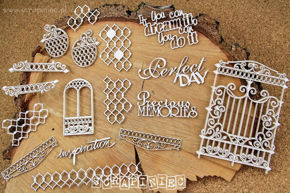 Tekturka Alamor album workshop kit ENG - zestaw warsztatowy Alamor album ENG - Scrapiniec