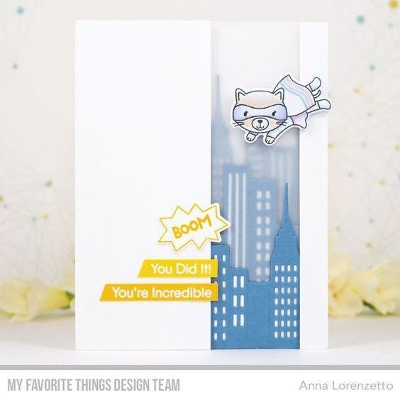 Stempel - My Favorite Things - Super Cat kotki superbohaterowie
