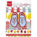 Wykrojnik - Marianne Design - Wooden shoes - "drewniane" buty