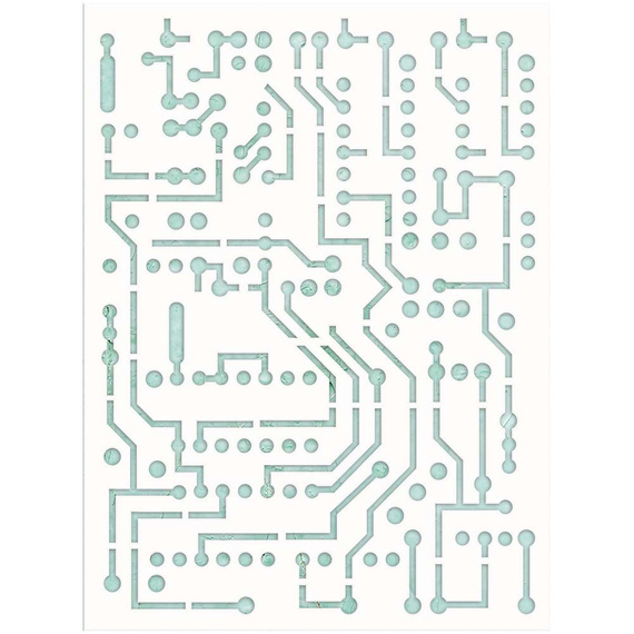 Maska / szablon - Mintay Kreativa - Circuit Board