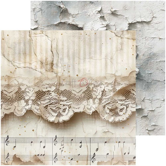 Zestaw papierów do scrapbookingu 20x20 - Craft o'clock - Timeless Grace - BASIC