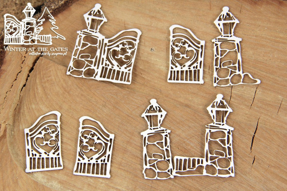 Tekturka - Winter at the gates - small gates - bramy małe